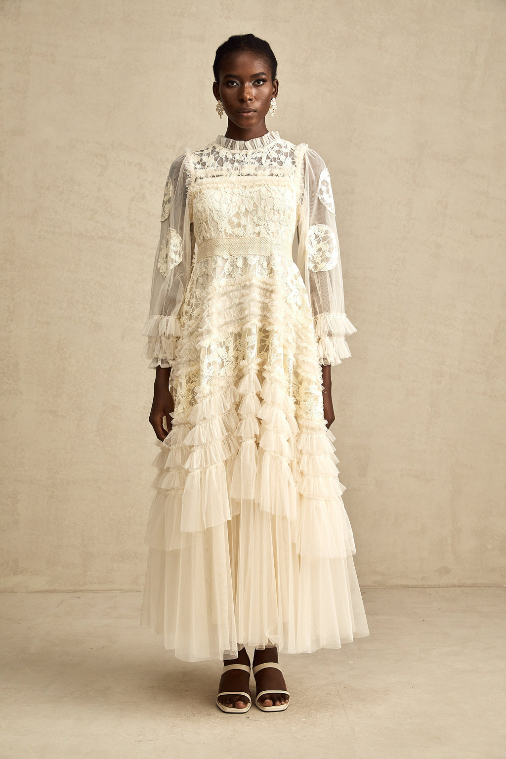 Capucine maksi elbise