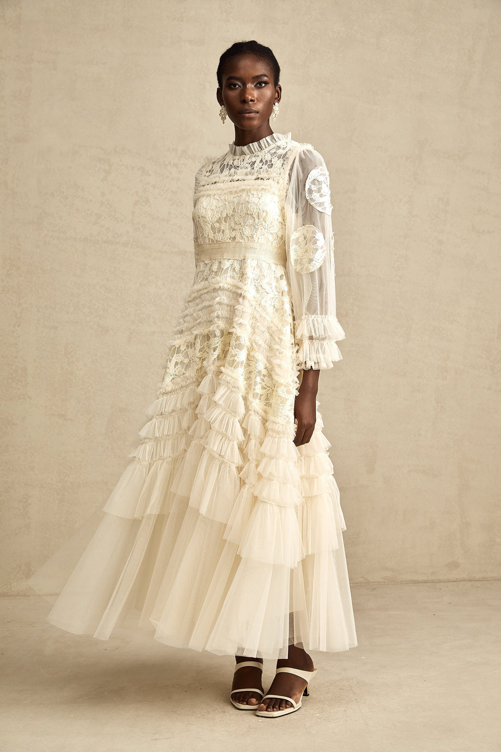 Capucine maksi elbise