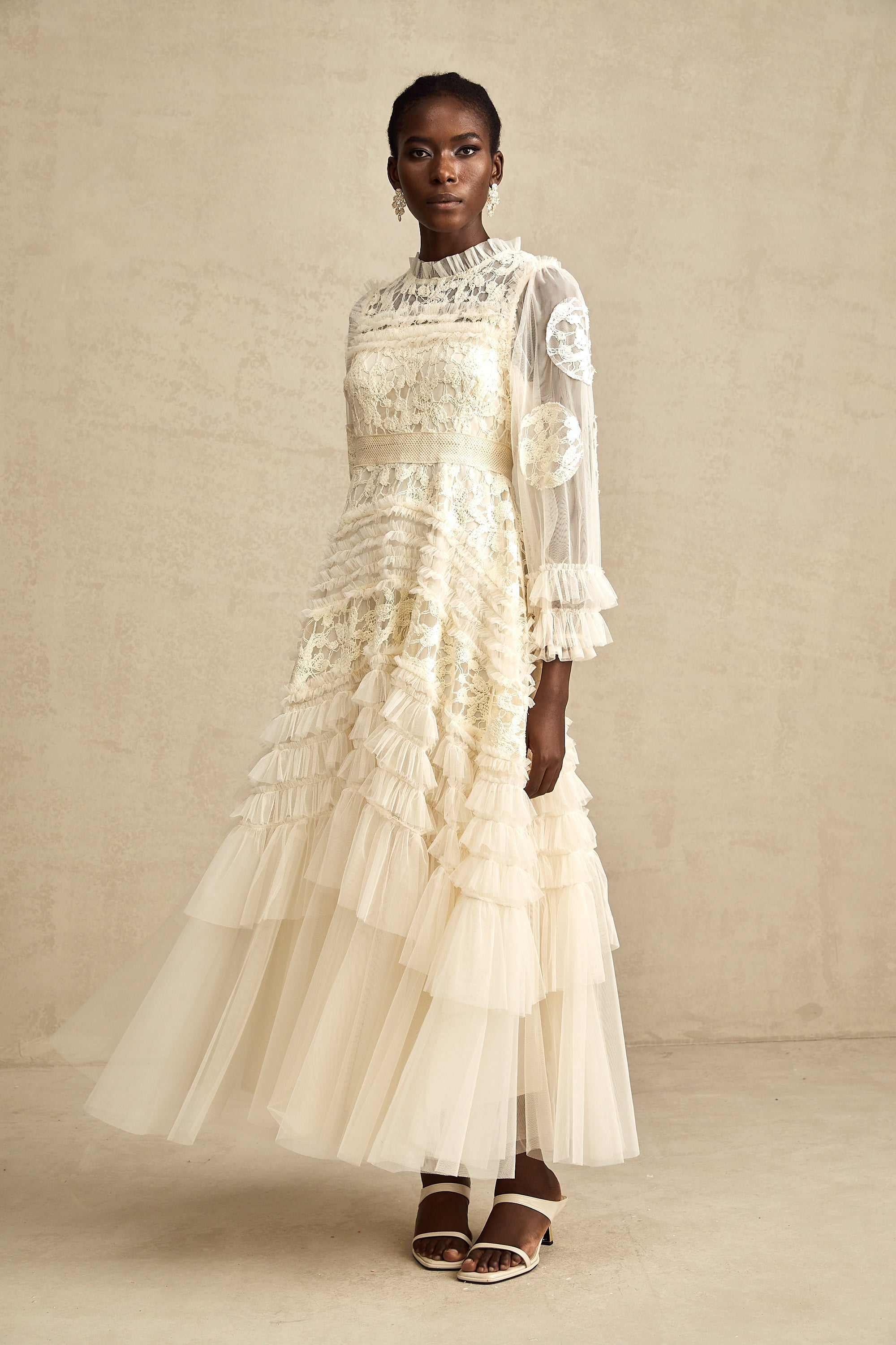 Capucine maksi elbise