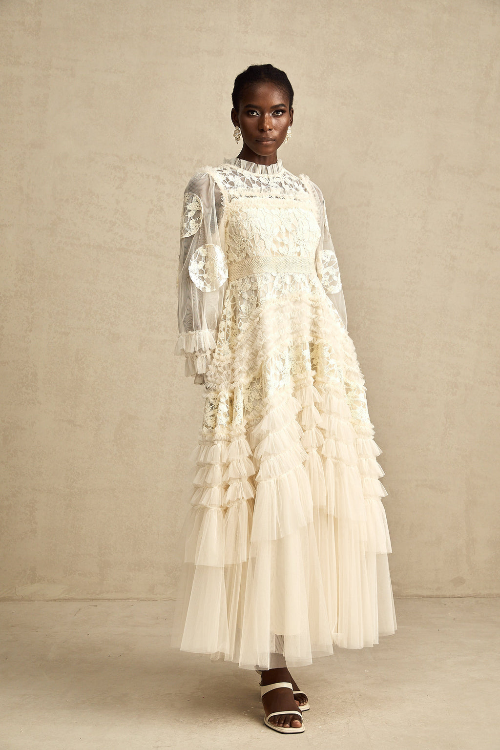 Capucine maksi elbise