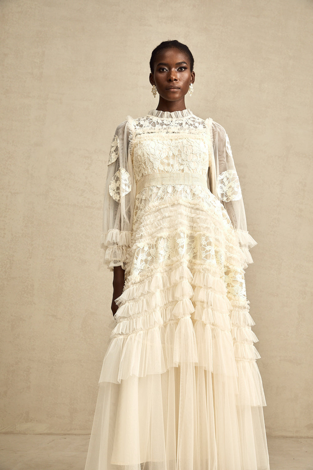 Capucine maksi elbise