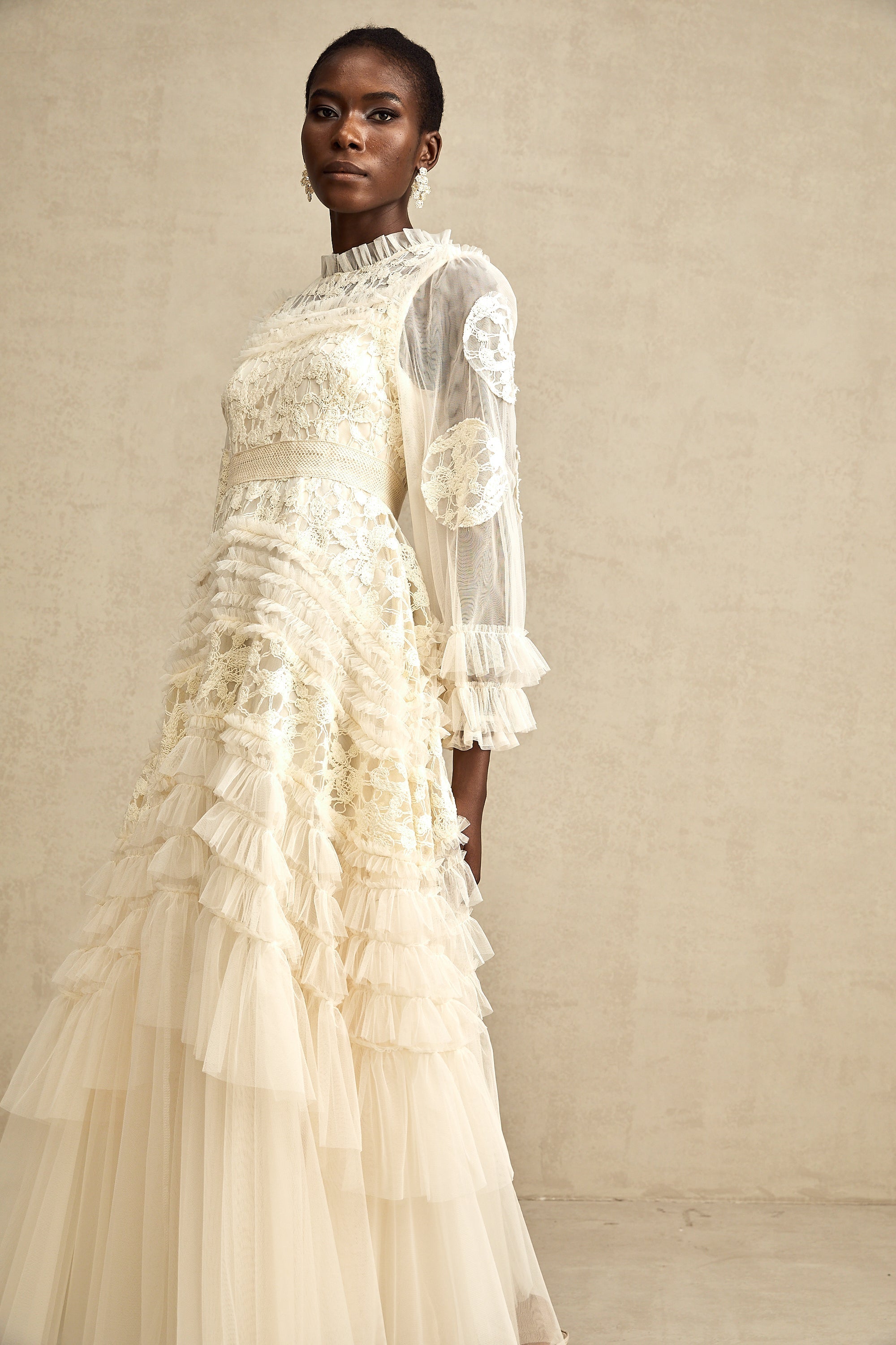 Capucine maksi elbise