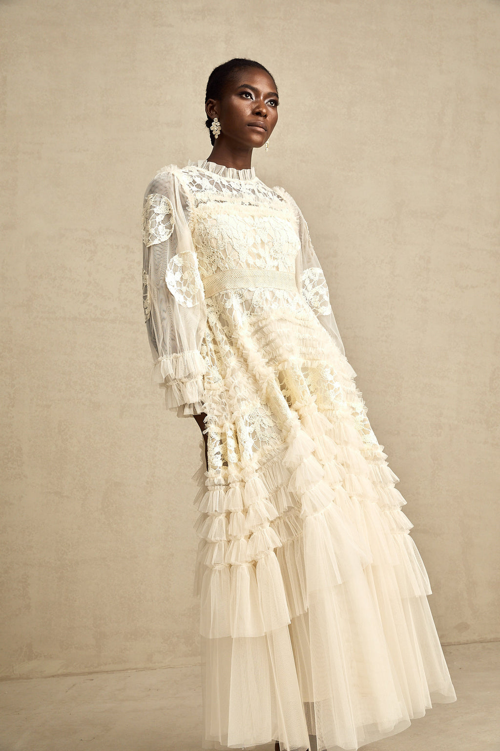 Capucine maksi elbise