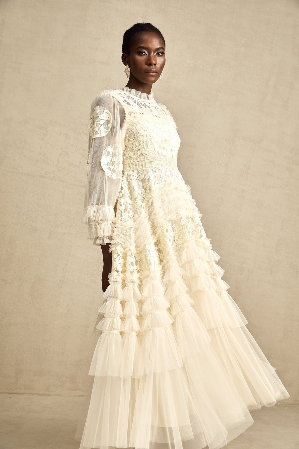 Capucine maksi elbise