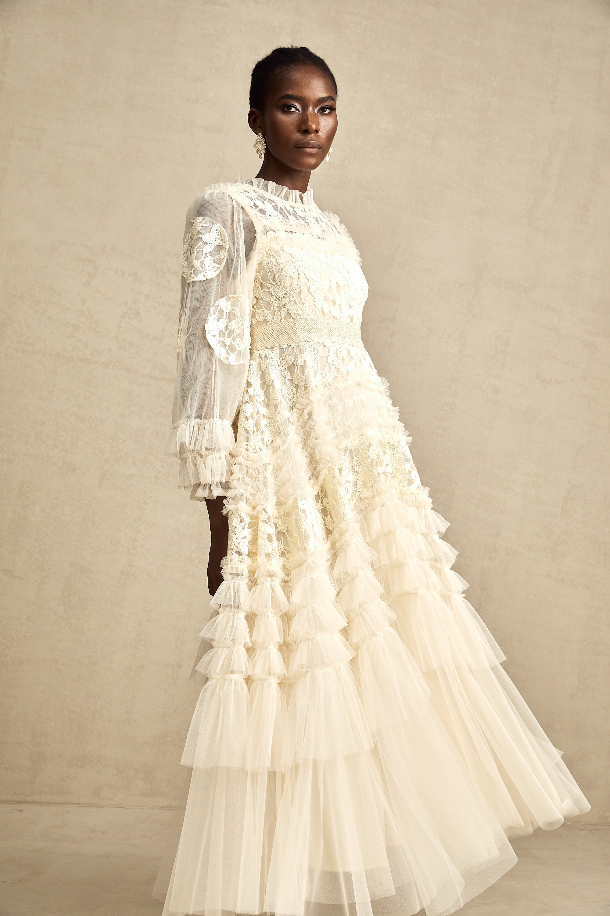 Capucine maksi elbise