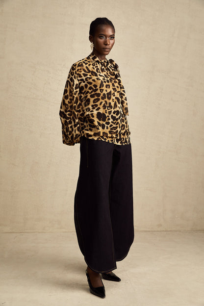 Gabrielle leopar top