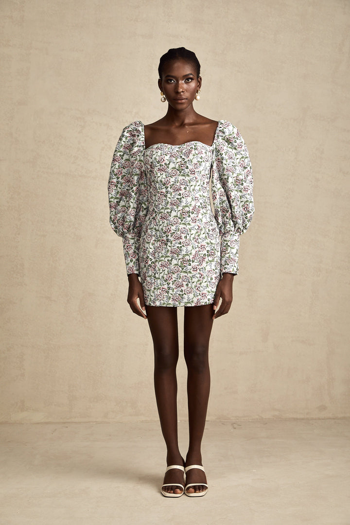 Gaëlle desen mini elbise