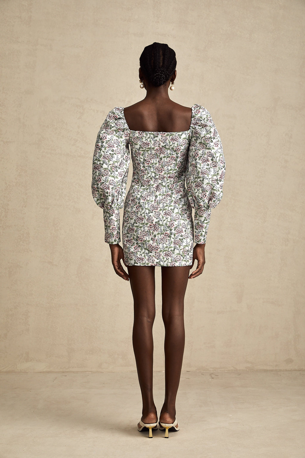 Gaëlle desen mini elbise