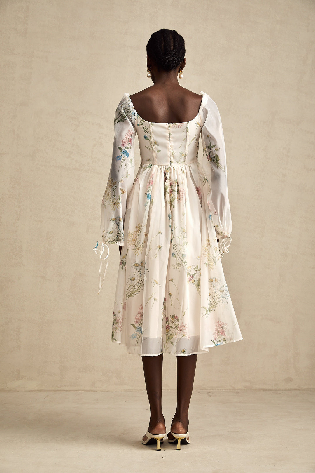 Anne midi elbise