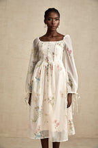Anne midi elbise