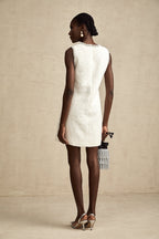 Coralie kolsuz mini elbise