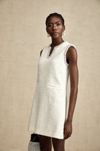 Coralie kolsuz mini elbise