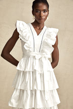 Catherine midi elbise