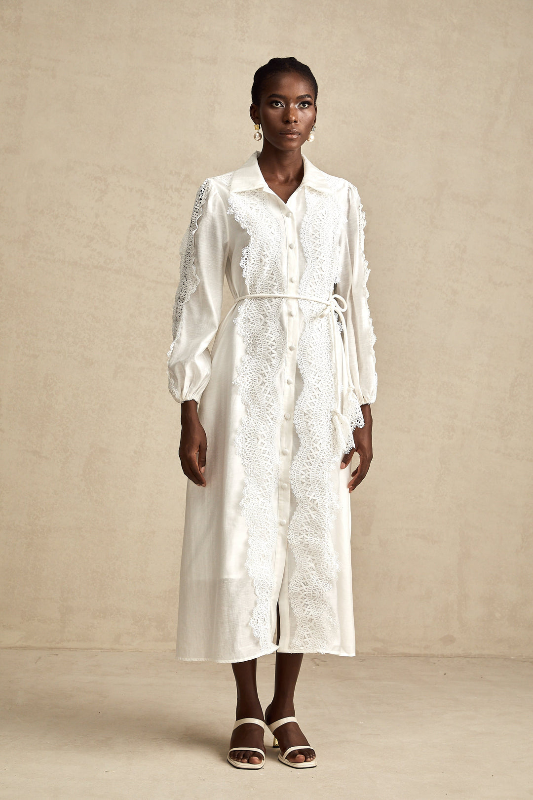 Colette midi elbise