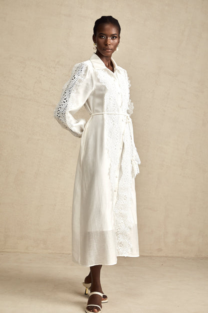 Colette midi elbise