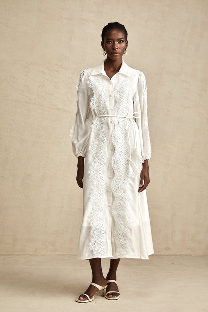 Colette midi elbise