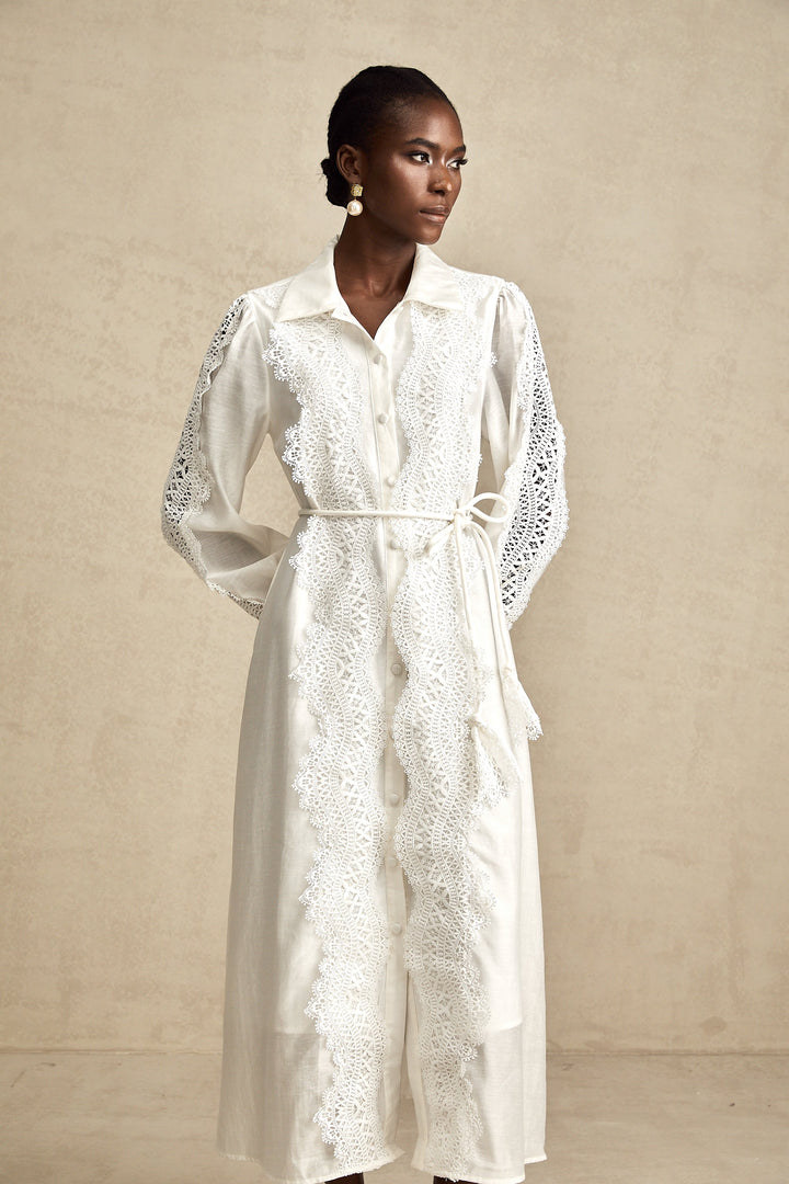 Colette midi elbise