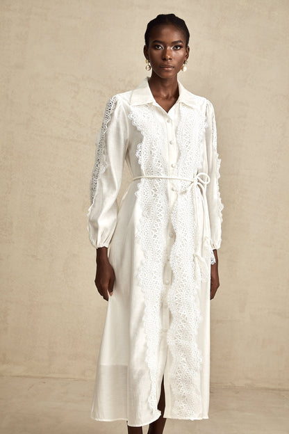 Colette midi elbise