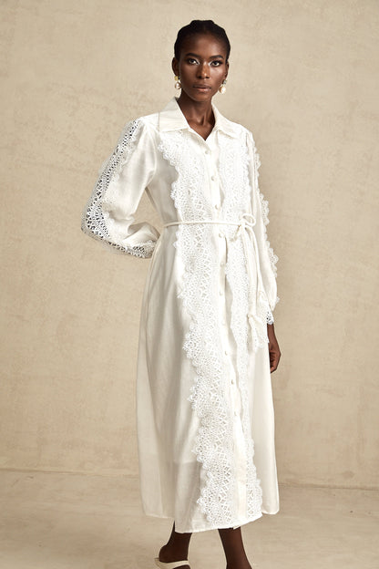 Colette midi elbise