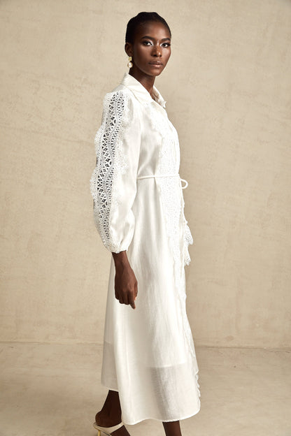 Colette midi elbise