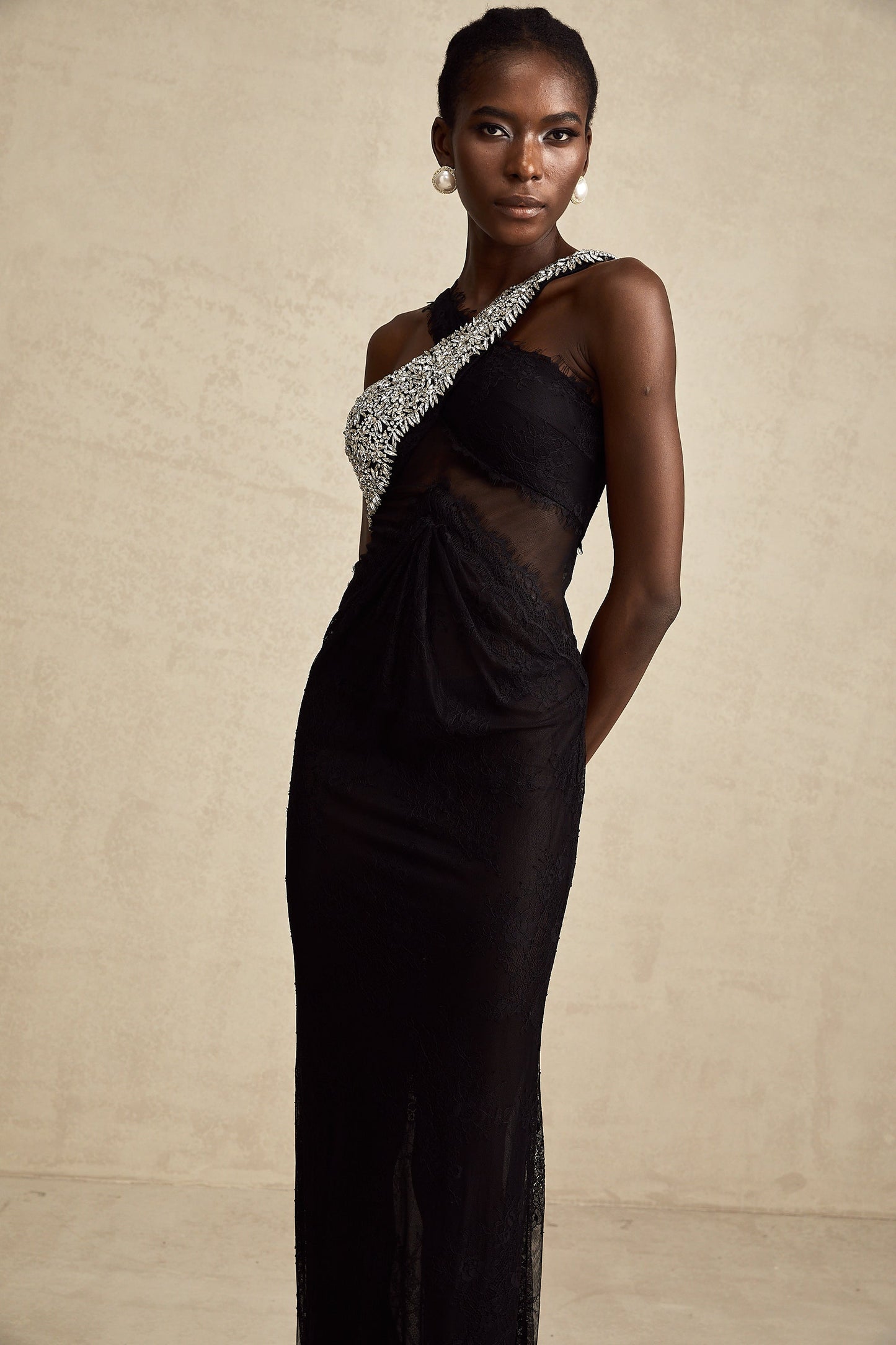 Irène maksi elbise