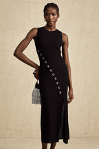 Jeanne çember midi elbise