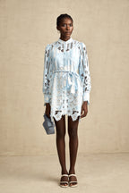 Catherine dantel mini elbise