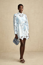 Catherine dantel mini elbise