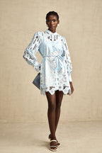 Catherine dantel mini elbise