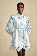 Catherine dantel mini elbise