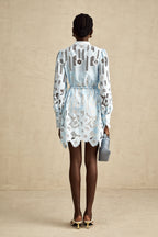 Catherine dantel mini elbise