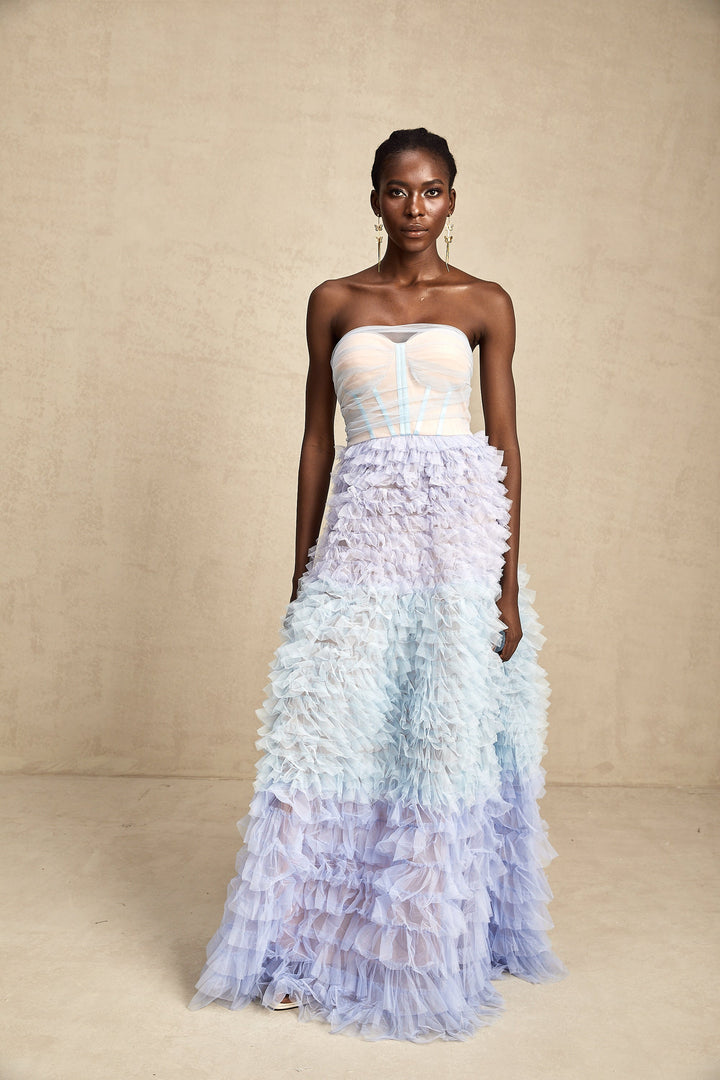 Clarisse maksi elbise