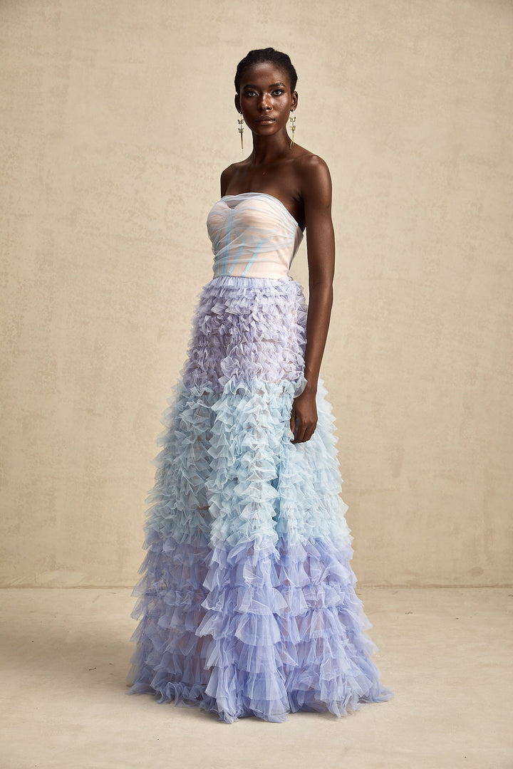 Clarisse maksi elbise