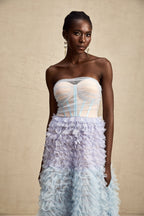 Clarisse maksi elbise