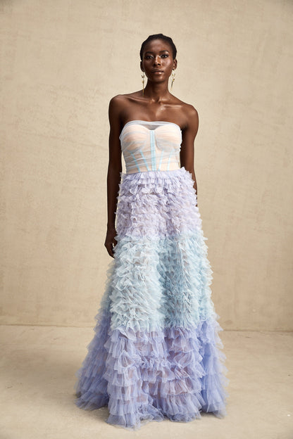 Clarisse maksi elbise