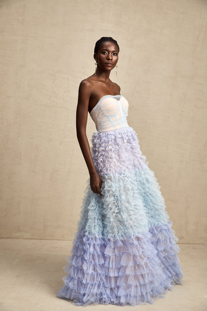 Clarisse maksi elbise