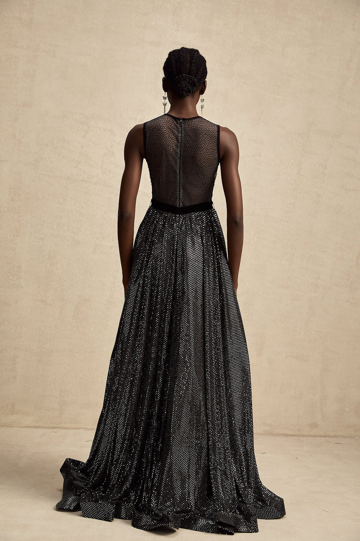 Agathe maksi elbise