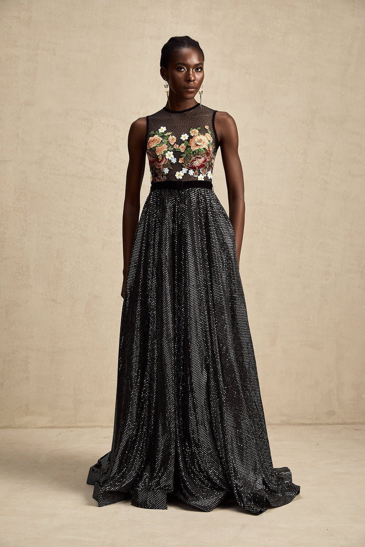 Agathe maksi elbise