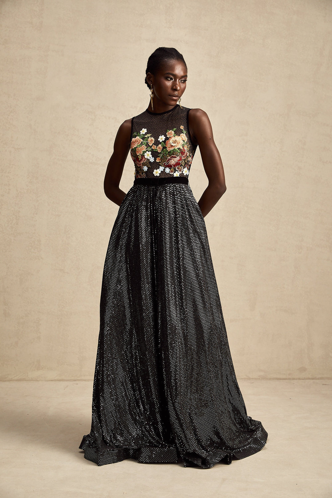 Agathe maksi elbise