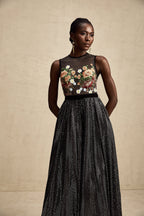 Agathe maksi elbise