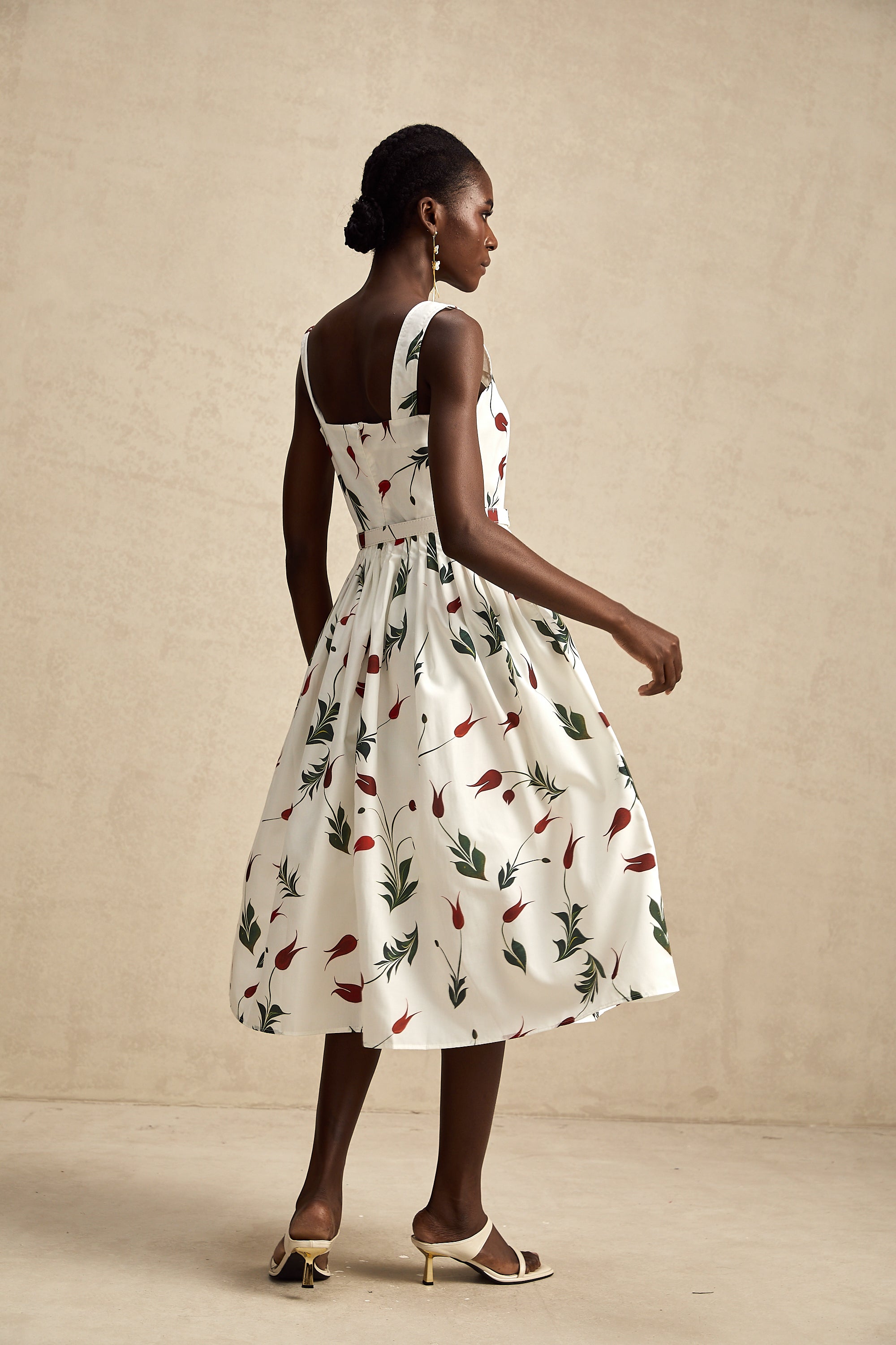 Lætitia midi elbise