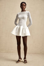 Océane dantel mini elbise