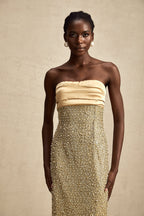 Marguerite maksi elbise