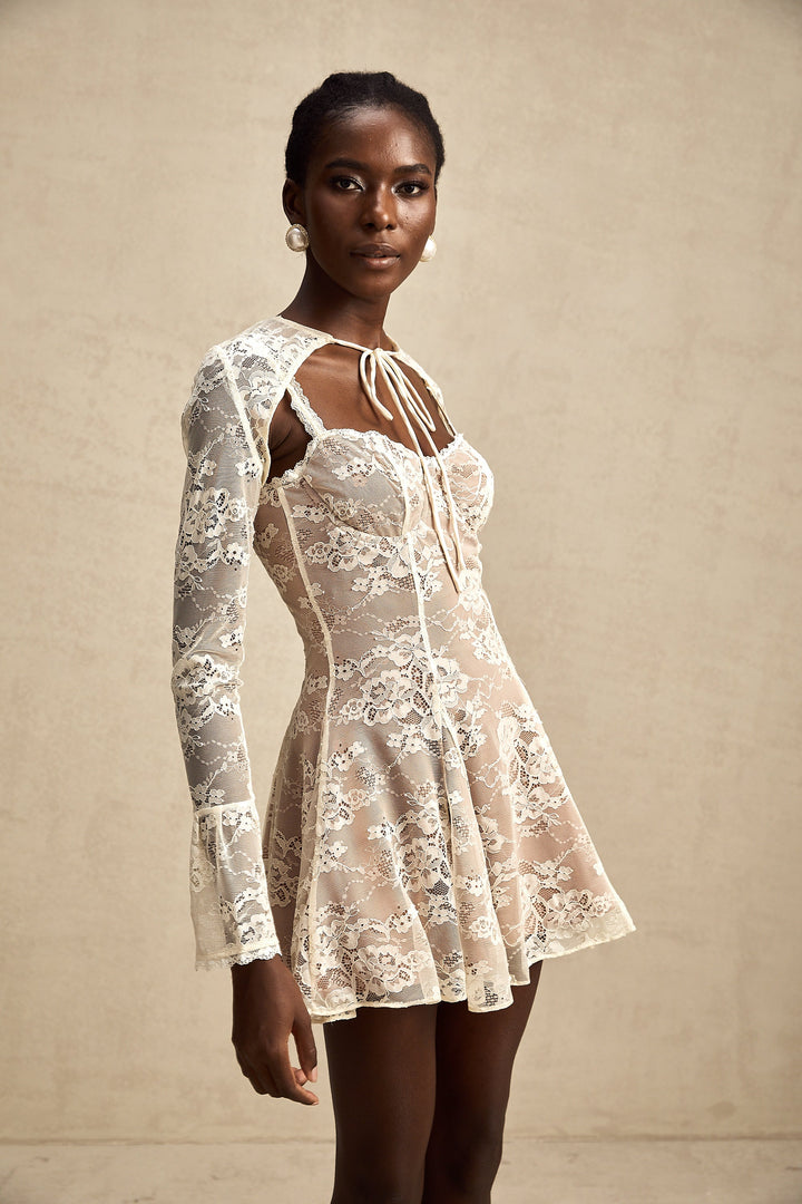 Axelle yelek ve elbise takım