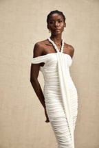 Émeline detay midi elbise