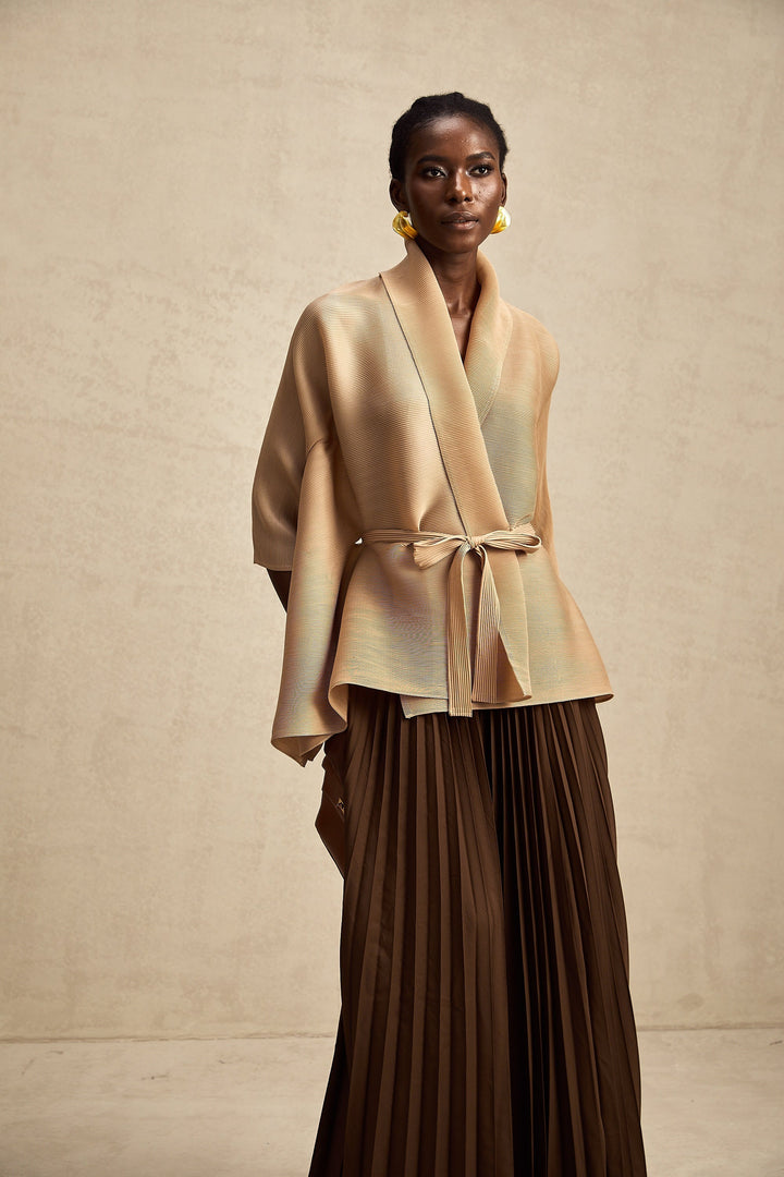 Pilili Üst Ve Etek Takım