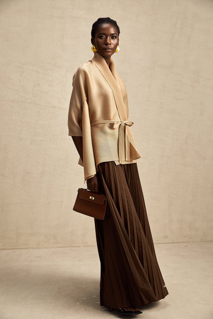 Pilili Üst Ve Etek Takım