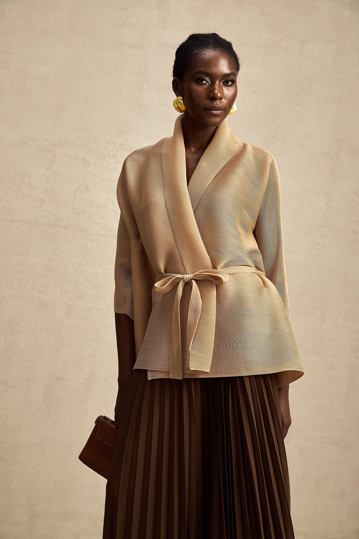 Pilili Üst Ve Etek Takım