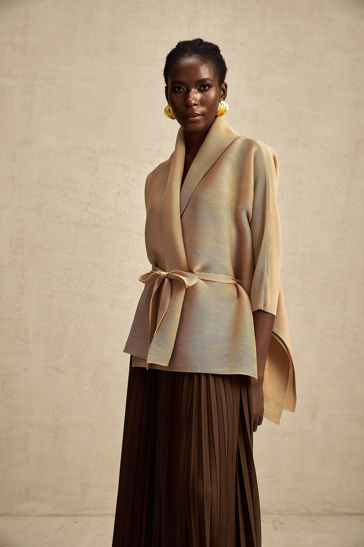 Pilili Üst Ve Etek Takım