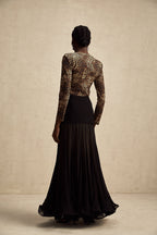 Lise leopar mini elbise